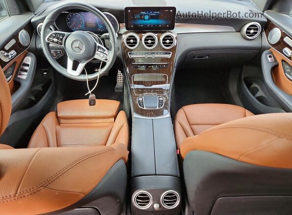 W1N0G8EB4LF807314 2020 MERCEDES-BENZ GLC-CLASS Black წინა პანელის ხედი