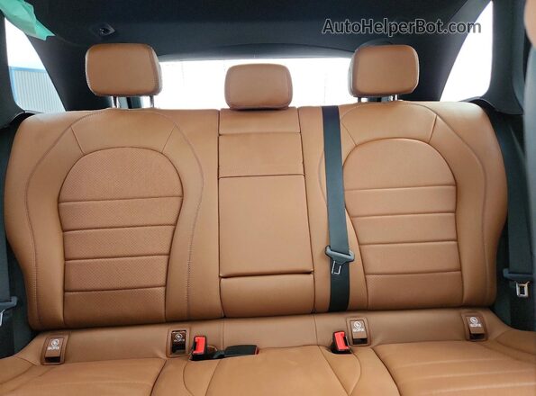 W1N0G8EB4LF807314 2020 MERCEDES-BENZ GLC-CLASS Black უკანა სავარძლების ხედი