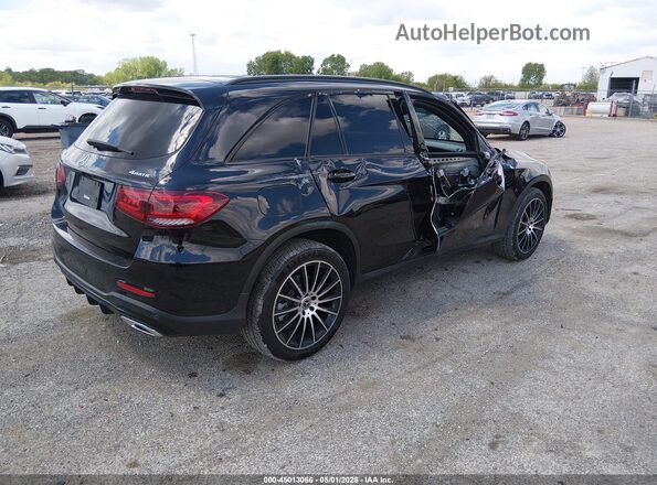 W1N0G8EB4MF991123 2021 MERCEDES-BENZ GLC 300 Черный Задняя правая четверть