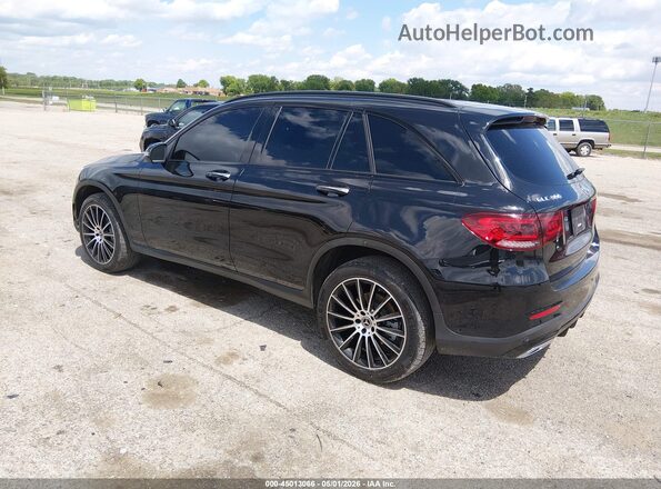 W1N0G8EB4MF991123 2021 MERCEDES-BENZ GLC 300 Черный Задняя левая четверть