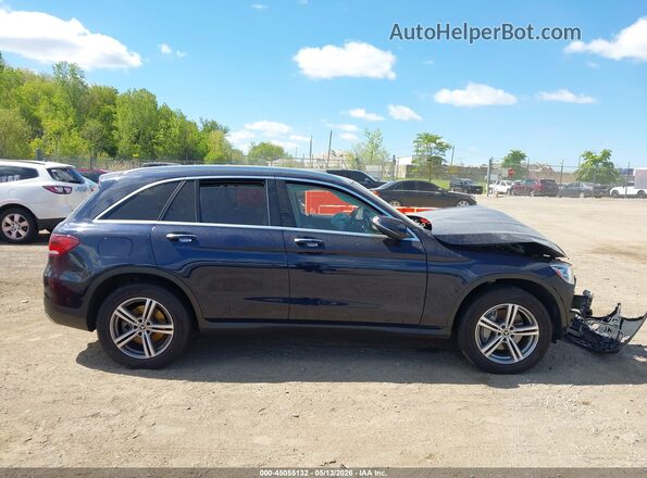 W1N0G8EB6MF926032 2021 MERCEDES-BENZ GLC 300 Синий Вид задней части салона