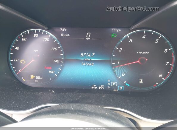 W1N0G8EB9MV304904 2021 MERCEDES-BENZ GLC 300 White Widok tylnych siedzeń