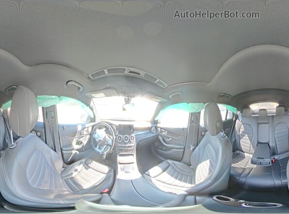 W1N0J6EB8MF948023 2021 MERCEDES-BENZ GLC-CLASS Gray Widok naklejki z numerem VIN