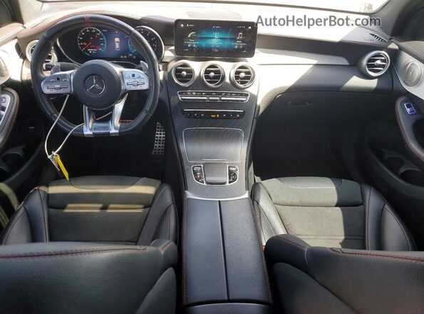 W1N0J6EBXMF963767 2021 MERCEDES-BENZ GLC-CLASS Black Вид панелі приладів