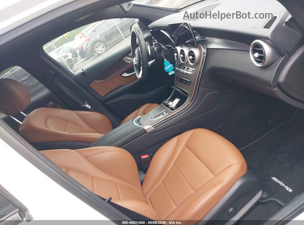 W1N0J8EB8LF856758 2020 MERCEDES-BENZ GLC 300 COUPE White Front interior view
