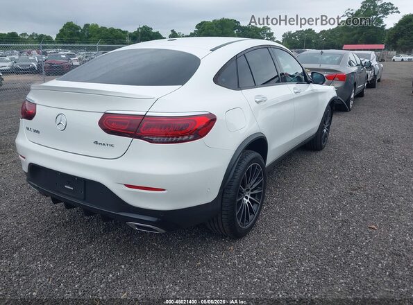 W1N0J8EB8LF856758 2020 MERCEDES-BENZ GLC 300 COUPE White Rear right