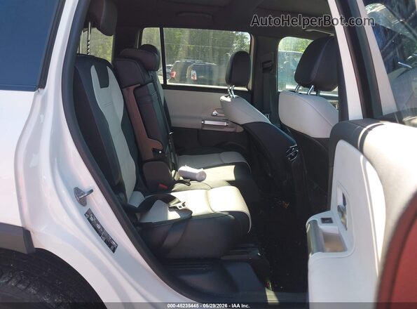 W1N4M4HB0MW115681 2021 MERCEDES-BENZ GLB-CLASS White Widok naklejki z numerem VIN