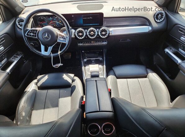 W1N4M4HB1LW043131 2020 MERCEDES-BENZ GLB-CLASS Silver ხელსაწყოთა პანელის ხედი