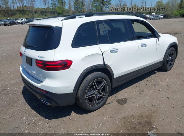 W1N4M4HB1SW426162 2025 MERCEDES-BENZ GLB-CLASS White Tył prawy