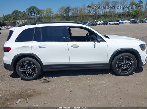 W1N4M4HB1SW426162 2025 MERCEDES-BENZ GLB-CLASS White Widok wnętrza z tyłu