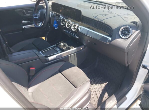 W1N4M4HB1SW426162 2025 MERCEDES-BENZ GLB-CLASS White Widok wnętrza z przodu