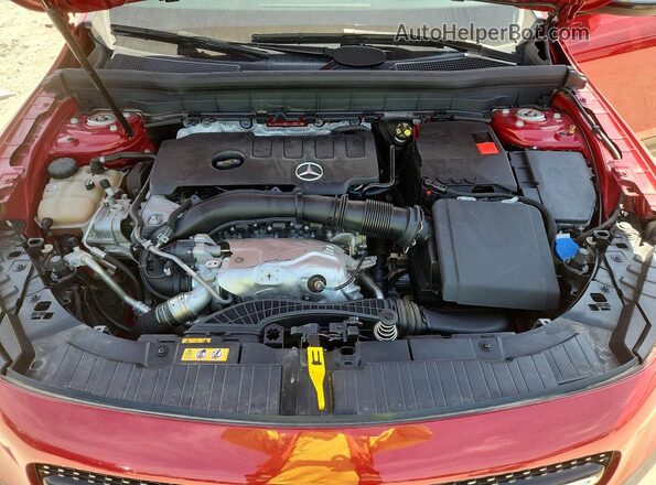 W1N4M4HB2MW105718 2021 MERCEDES-BENZ GLB-CLASS Красный 