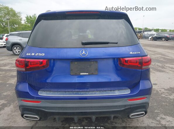 W1N4M4HB2MW109347 2021 MERCEDES-BENZ GLB-CLASS Blue 