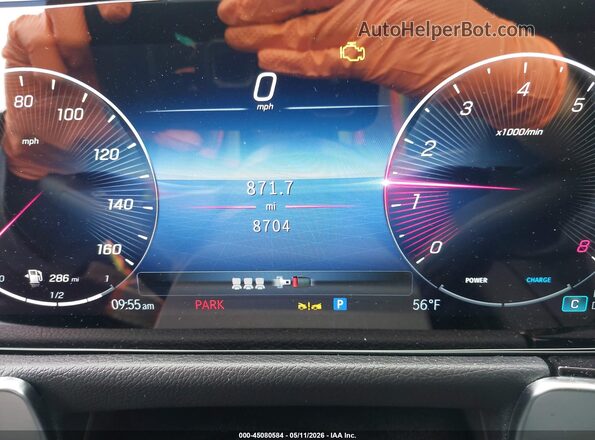 W1N4M4HB2SW416689 2025 MERCEDES-BENZ GLB-CLASS Gray 
