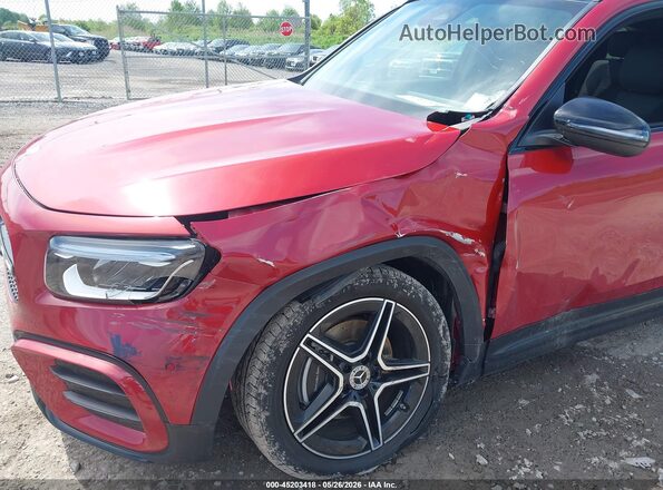 W1N4M4HB5SW428786 2025 MERCEDES-BENZ GLB-CLASS Красный Вид спереди