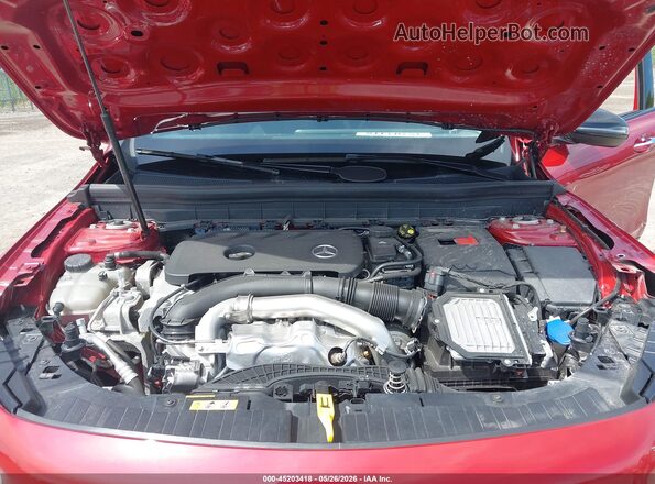 W1N4M4HB5SW428786 2025 MERCEDES-BENZ GLB-CLASS Красный Вид сзади