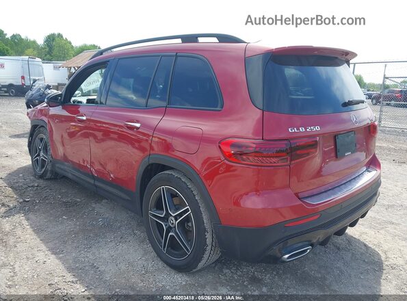 W1N4M4HB5SW428786 2025 MERCEDES-BENZ GLB-CLASS Красный Задняя левая четверть