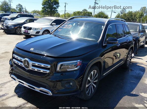 W1N4M4HB6MW083514 2021 MERCEDES-BENZ GLB-CLASS Черный Передняя левая четверть