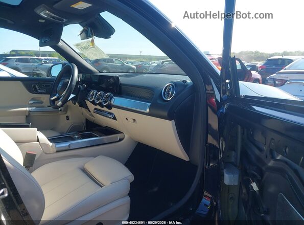 W1N4M4HB6SW388721 2025 MERCEDES-BENZ GLB-CLASS Black Front interior view