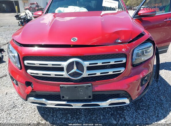 W1N4M4HB7NW200938 2022 MERCEDES-BENZ GLB-CLASS Red Front view