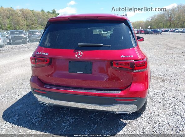 W1N4M4HB7NW200938 2022 MERCEDES-BENZ GLB-CLASS Red 