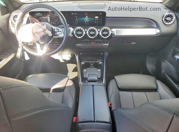 W1N4M4HB8MW089380 2021 MERCEDES-BENZ GLB-CLASS Черный Вид панели приборов