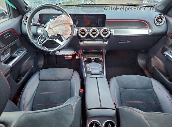 W1N4M4HBXNW193726 2022 MERCEDES-BENZ GLB-CLASS Black Widok deski rozdzielczej