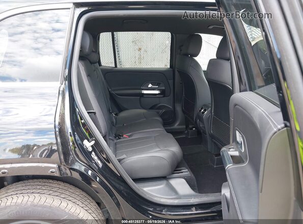 W1N4M4HBXSW400918 2025 MERCEDES-BENZ GLB-CLASS Black Widok naklejki z numerem VIN