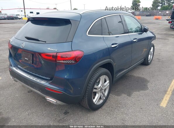 W1N4N4HB2MJ155206 2021 MERCEDES-BENZ GLA 250 Blue Հետևի աջ