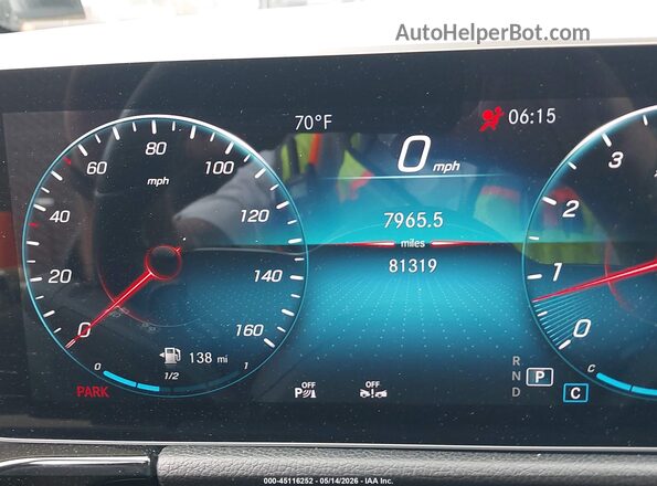 W1N4N4HB2MJ155206 2021 MERCEDES-BENZ GLA 250 Blue Հետևի նստատեղերի տեսք