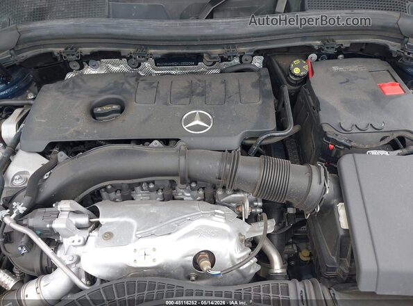 W1N4N4HB2MJ155206 2021 MERCEDES-BENZ GLA 250 Blue Հետևի տեսք