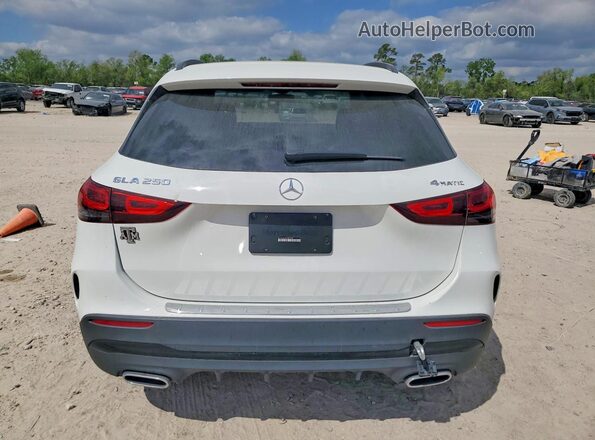 W1N4N4HB3NJ409202 2022 MERCEDES-BENZ GLA White უკანა ხედი