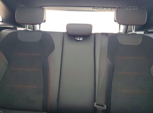 W1N4N4HB3NJ409202 2022 MERCEDES-BENZ GLA White უკანა სავარძლების ხედი
