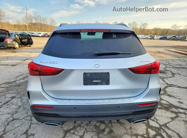 W1N4N4HB4RJ609205 2024 MERCEDES-BENZ GLA Silver Հետևի տեսք