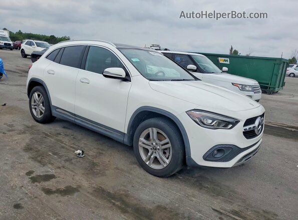 W1N4N4HB5MJ190886 2021 MERCEDES-BENZ GLA White Delantero derecho