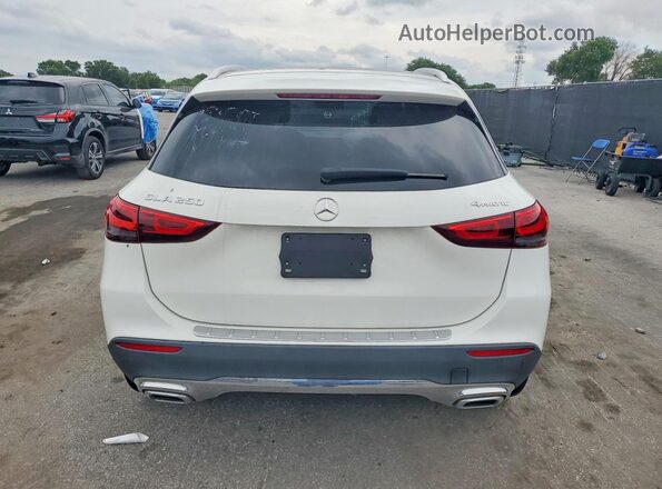 W1N4N4HB5MJ190886 2021 MERCEDES-BENZ GLA White Vista trasera