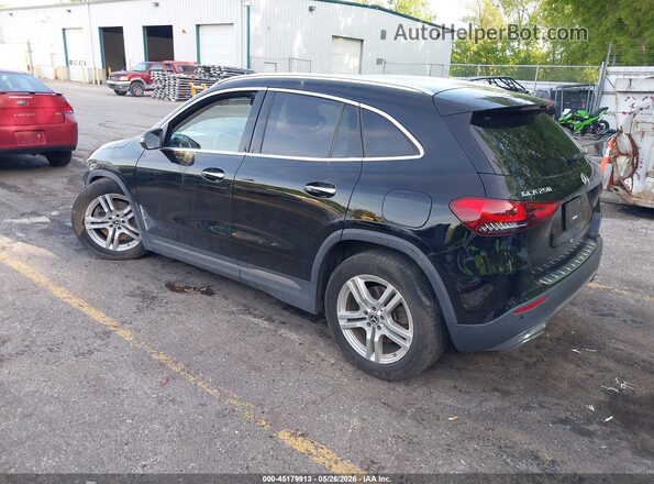 W1N4N4HB8NJ370588 2022 MERCEDES-BENZ GLA 250 Black Trasero izquierdo