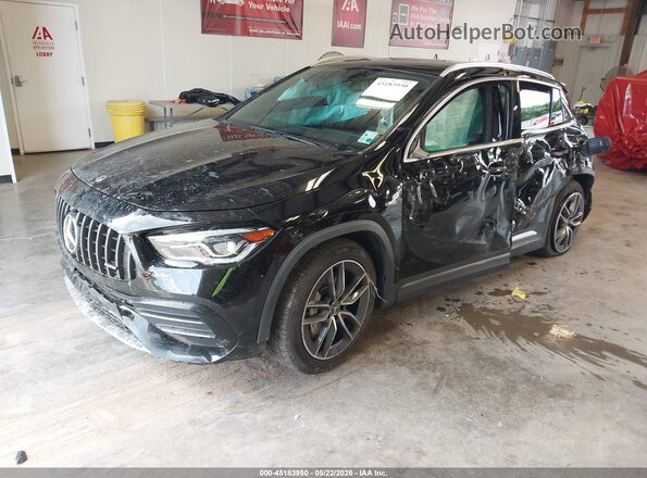 W1N4N5BB9MJ252675 2021 MERCEDES-BENZ AMG GLA 35 Black Przód lewy