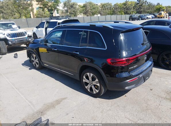 W1N9M0CB2RN091600 2024 MERCEDES-BENZ EQB 250 SUV Black უკანა მარცხენა