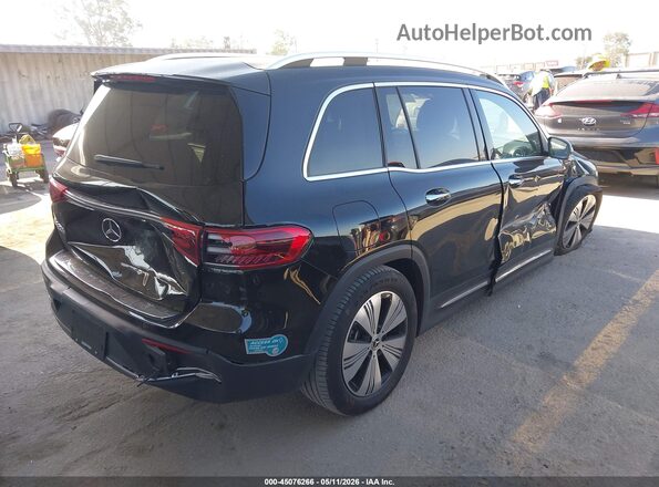 W1N9M0CB3RN095994 2024 MERCEDES-BENZ EQB 250 SUV Черный Задняя правая четверть