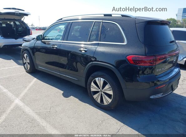 W1N9M0CBXSN139849 2025 MERCEDES-BENZ EQB 250 SUV Черный Задняя левая четверть