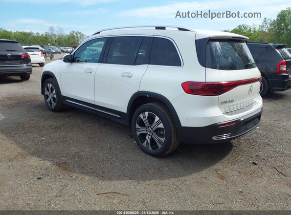 W1N9M0KB0RN094187 2024 MERCEDES-BENZ EQB 300 SUV White უკანა მარცხენა