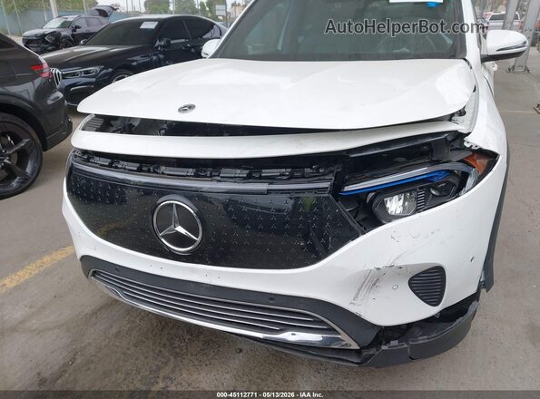 W1N9M0KB2RN089511 2024 MERCEDES-BENZ EQB 300 SUV White წინა ხედი