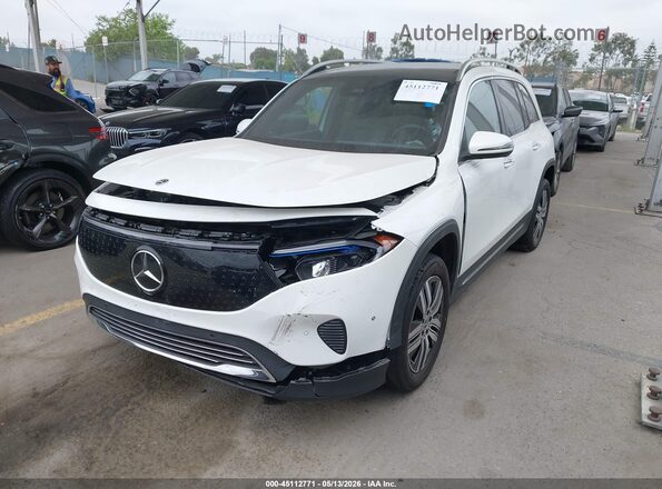 W1N9M0KB2RN089511 2024 MERCEDES-BENZ EQB 300 SUV White წინა მარცხენა ხედი სამი მეოთხედიდან