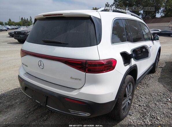 W1N9M0KB2RN089511 2024 MERCEDES-BENZ EQB 300 SUV White უკანა მარჯვენა