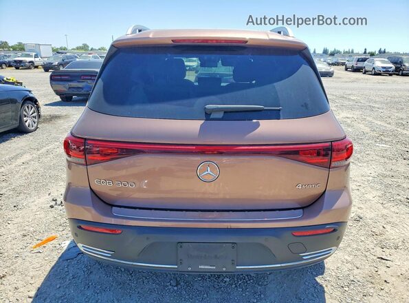 W1N9M0KB4PN066857 2023 MERCEDES-BENZ EQB Tan Widok z tyłu
