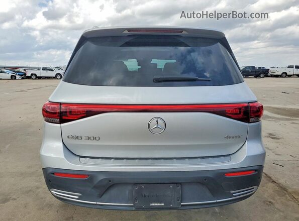 W1N9M0KB5PN049338 2023 MERCEDES-BENZ EQB Silver Вид ззаду