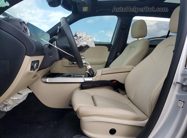 W1N9M0KB5PN049338 2023 MERCEDES-BENZ EQB Silver Вид салону спереду