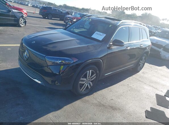 W1N9M0KBXRN089515 2024 MERCEDES-BENZ EQB 300 SUV Черный Передняя левая четверть