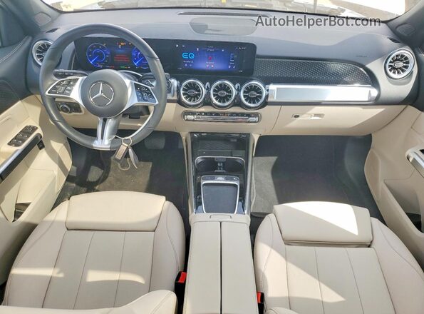 W1N9M1DB5RN106045 2024 MERCEDES-BENZ EQB White Widok deski rozdzielczej